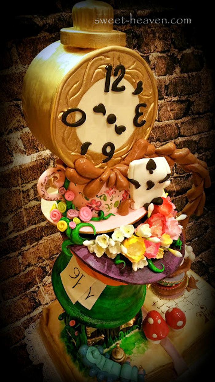 Alice on the Wonderland Tower Cake