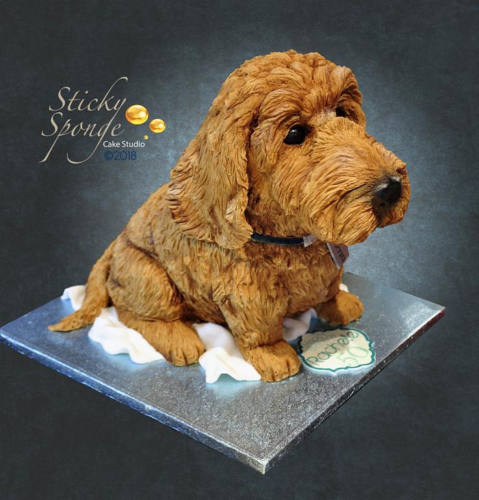 Baxter the Dog cake