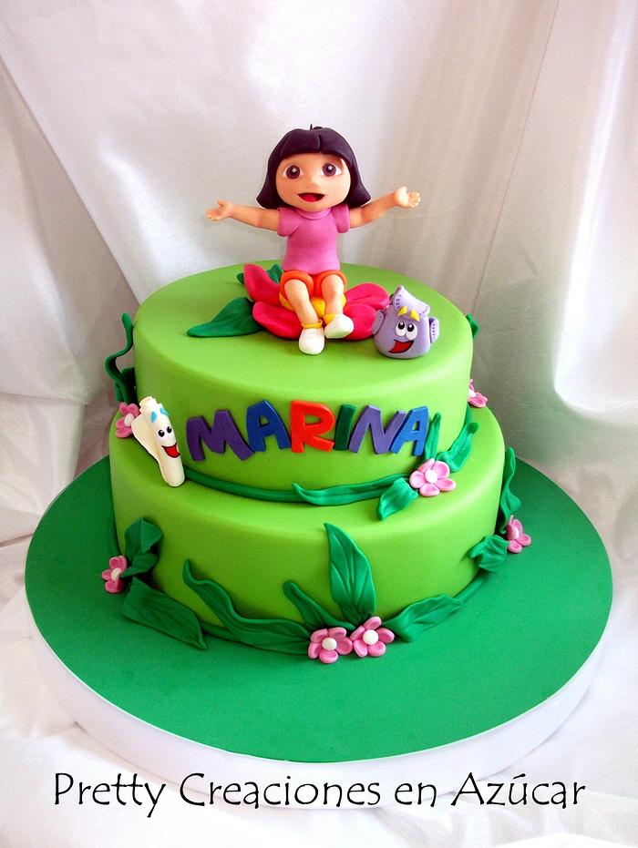 Dora The Explorer Cake for Marina