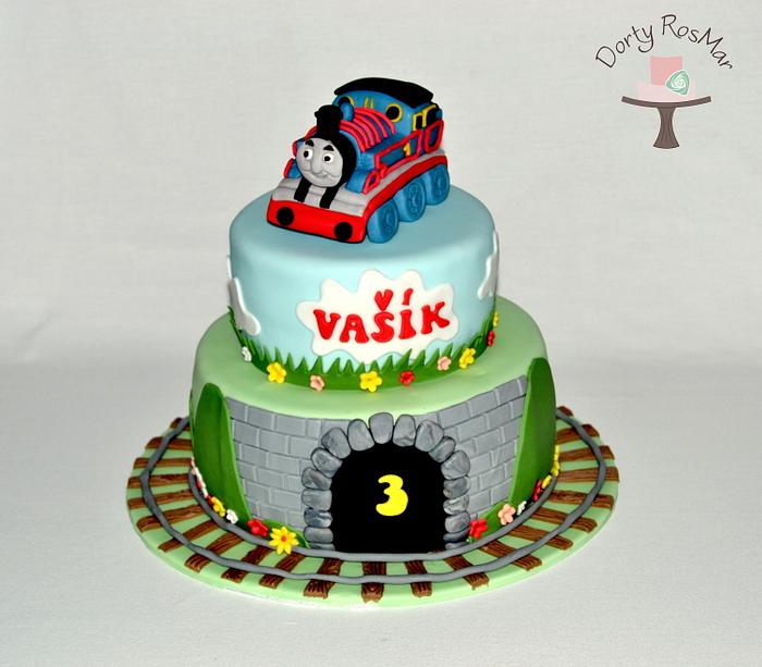 Train Thomas Cake