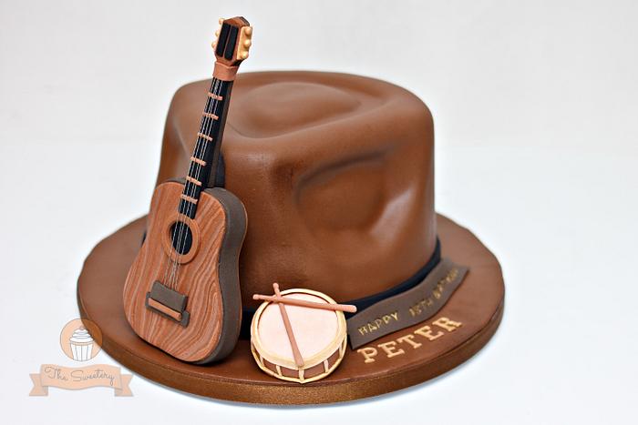 Fedora Hat Cake