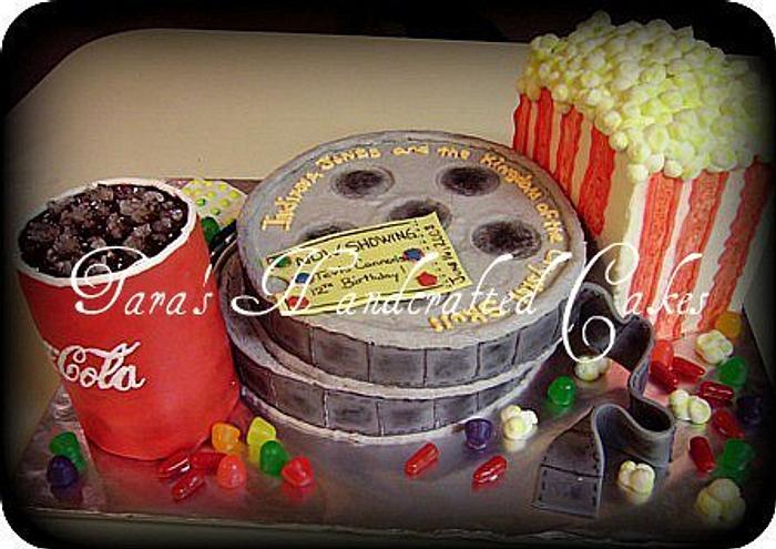 Movie theme cake