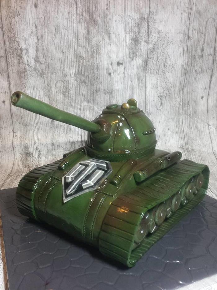 Tank cake..