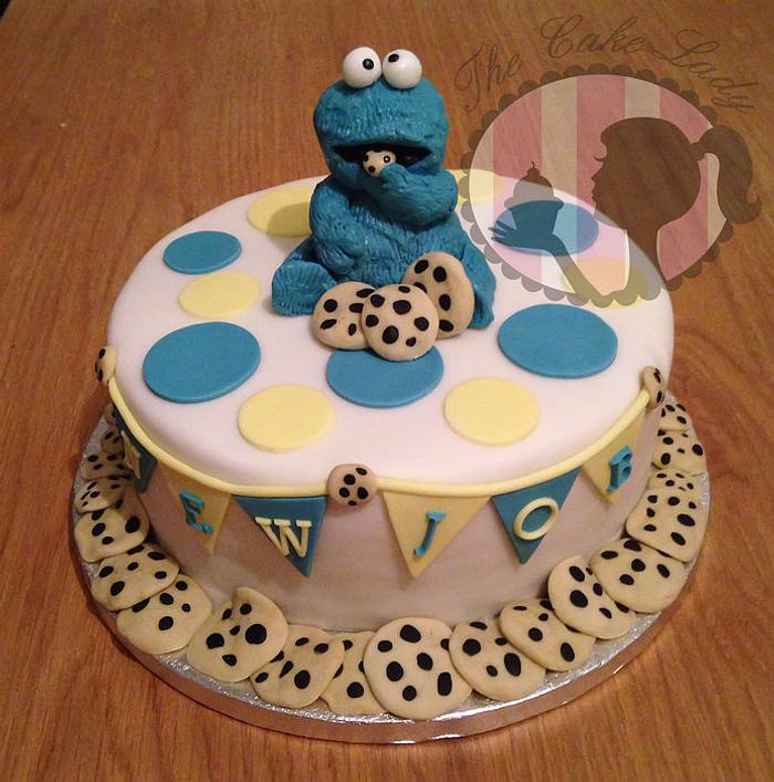 Cookie Monster Cake!