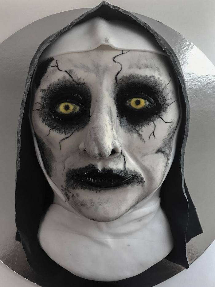 The Nun - Halloween Cake