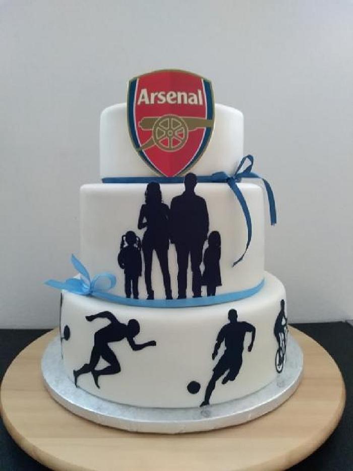 Cake for 40 birthdays