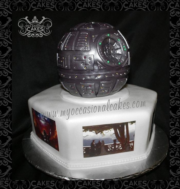 Star Wars - Death Star Wedding Cake