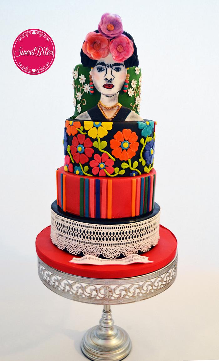 Frida Kahlo Cake 