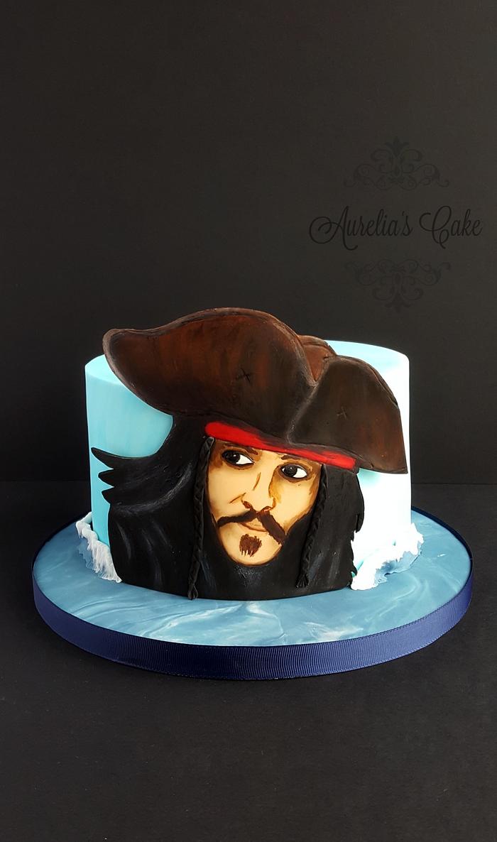 Jack Sparrow cake
