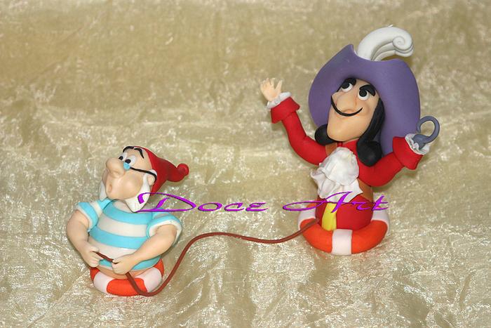 Mr. Smee and Cap.Hook