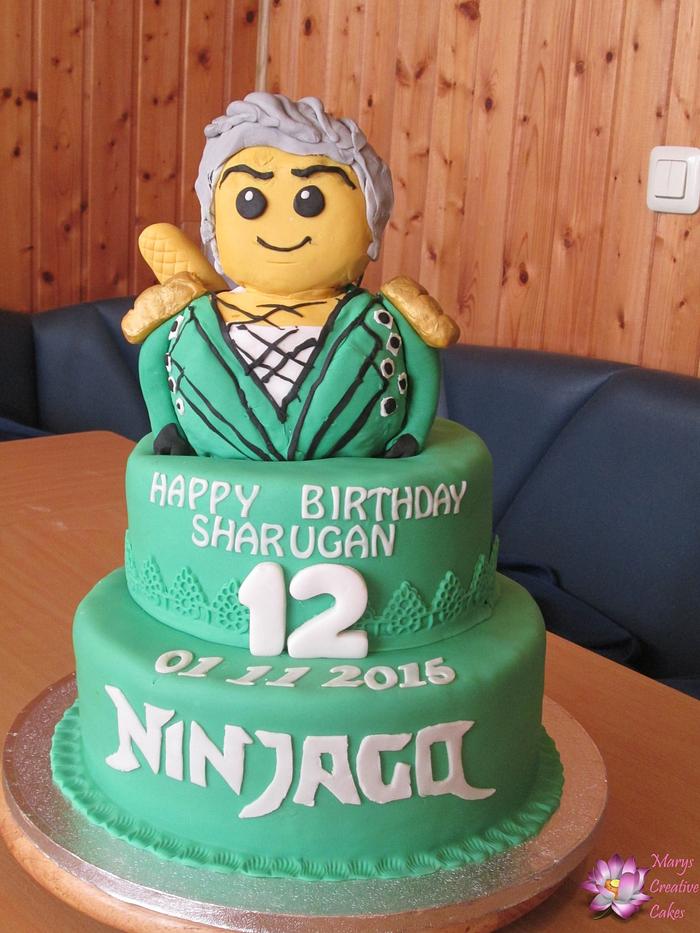 Ninjago Happy Lloyd cake