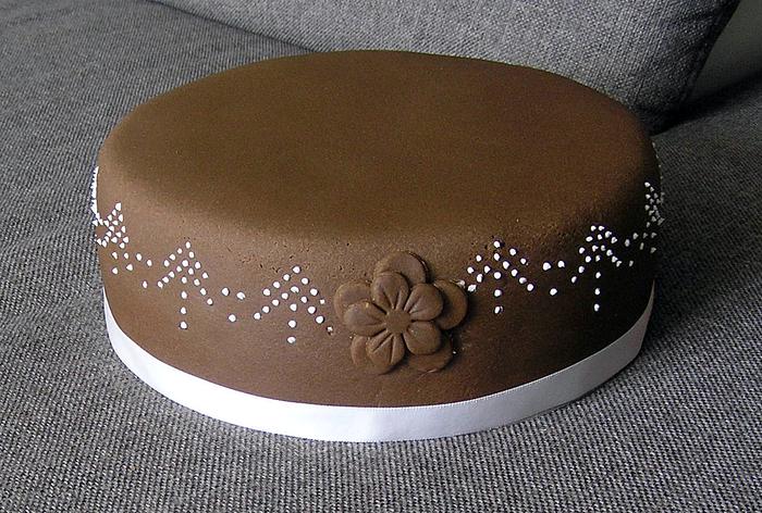 Brown cake