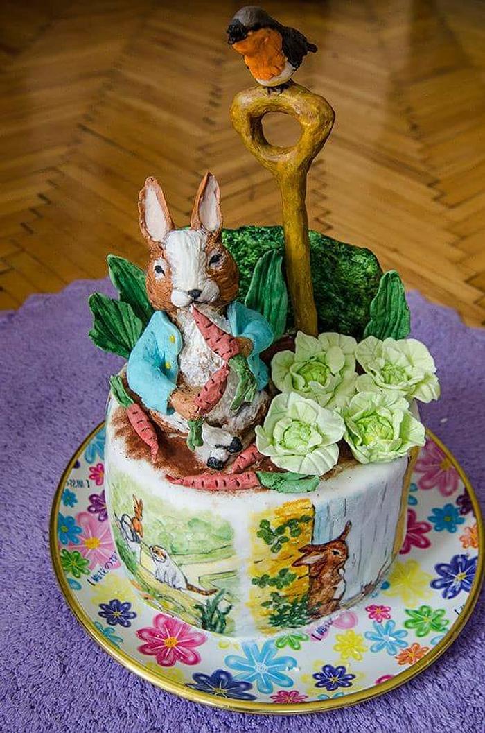 Peter the Rabbit cake