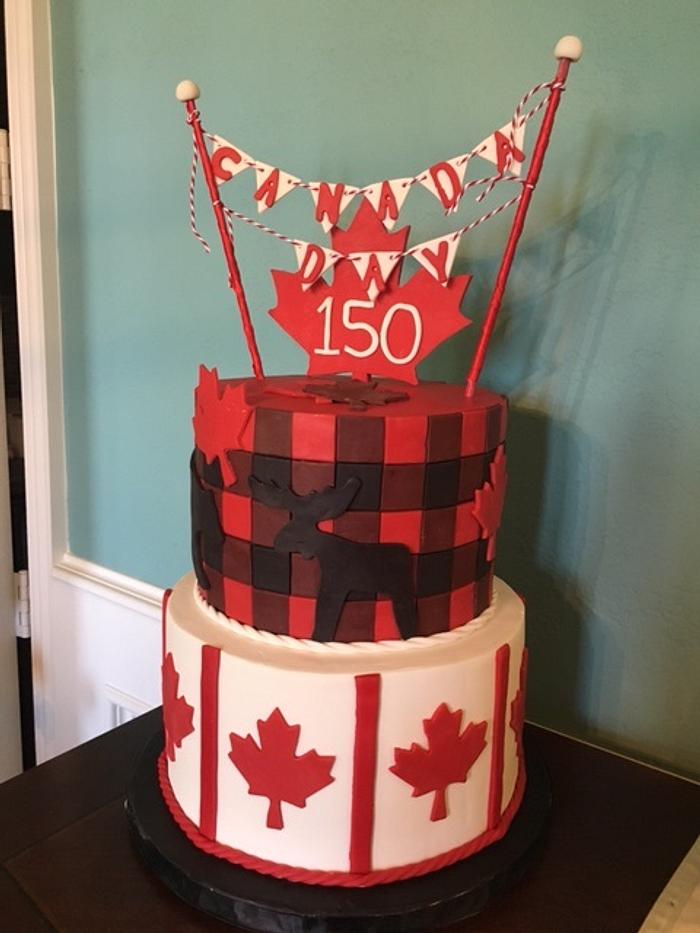 Red and White Canada Day Cupcakes - Lord Byron's Kitchen