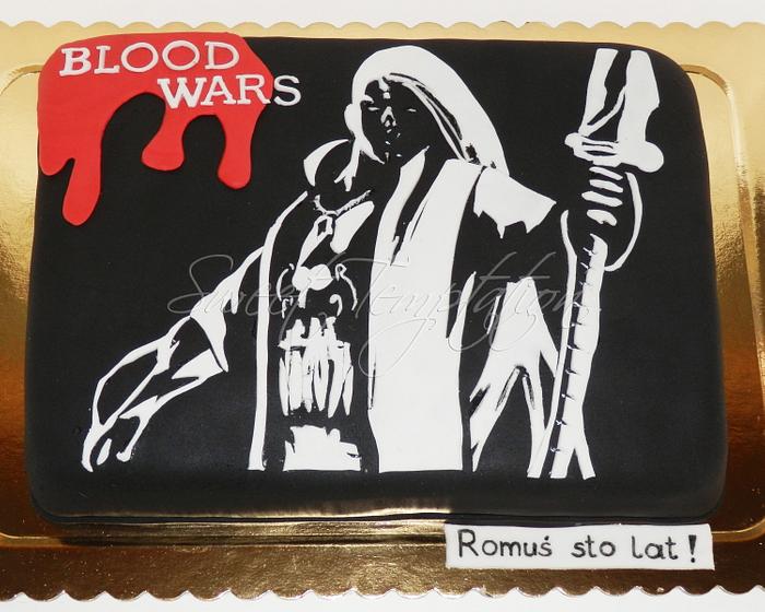 blood wars game cake