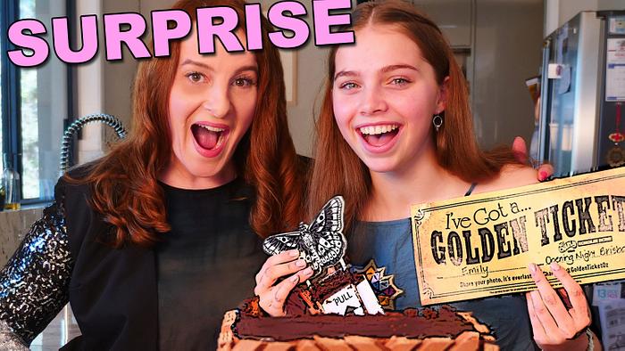 The $1000 surprise inside cake!