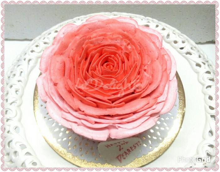 Rose cake ! 