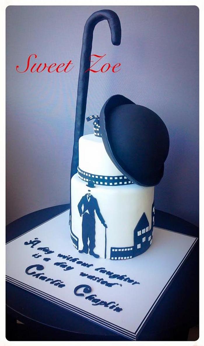 Charlie Chaplin Cake