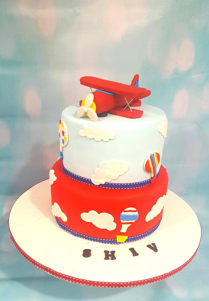 Airplane cake