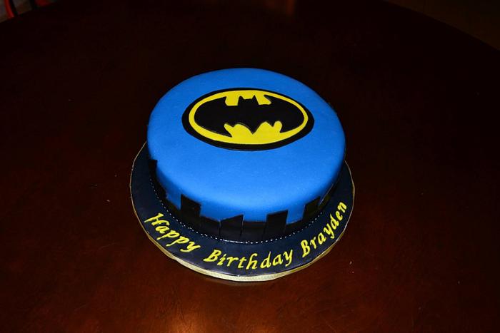 Batman Birthday Cake