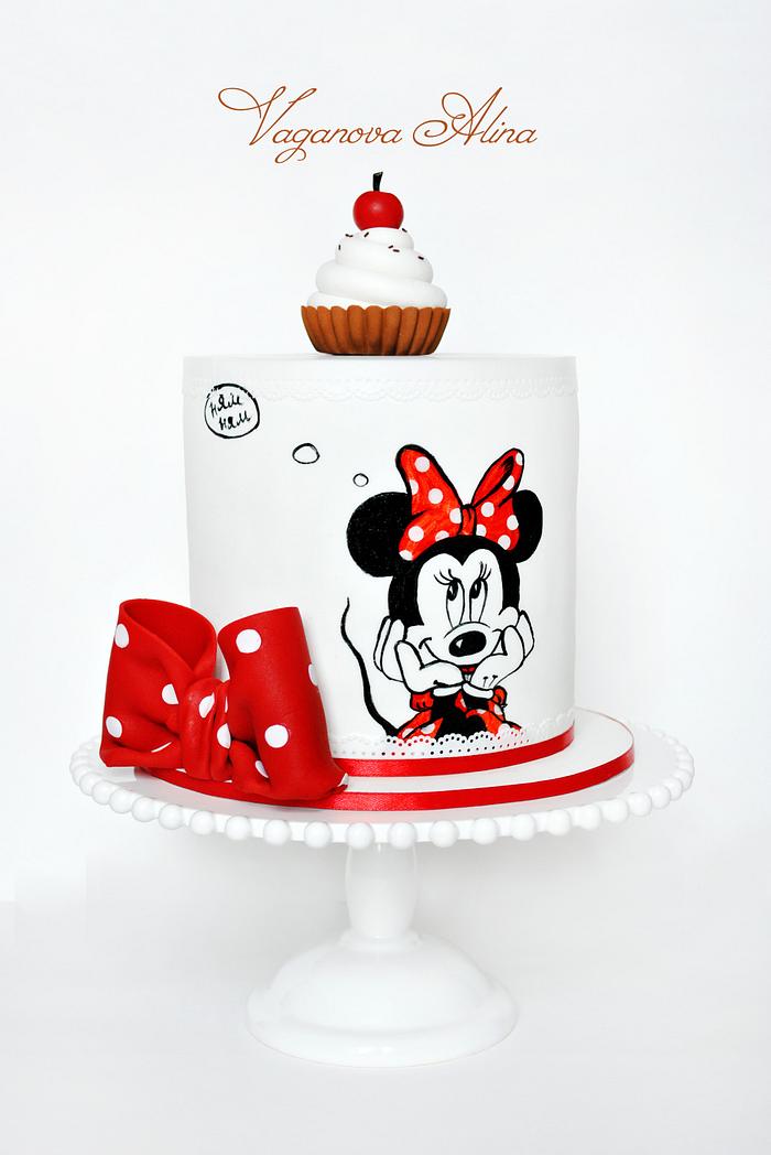 mini mouse cake