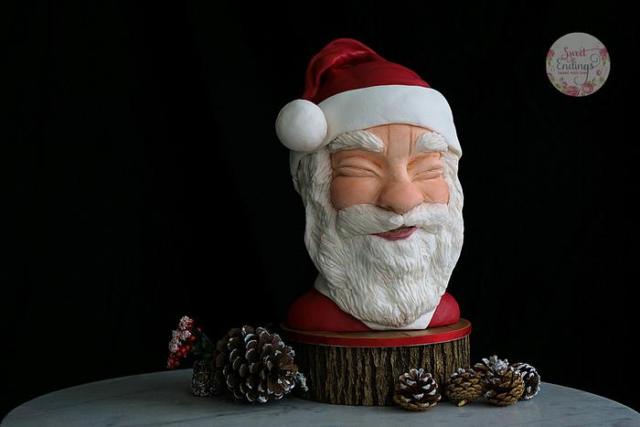 Sculpted Santa