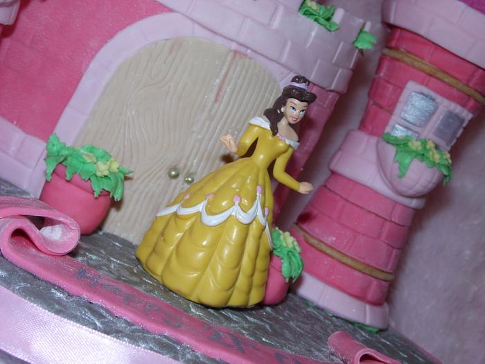 Princess Castle Cake for a 21st
