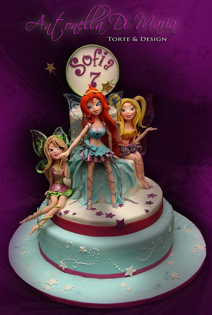 Butterfly Cake Winx Club Enchantix cake