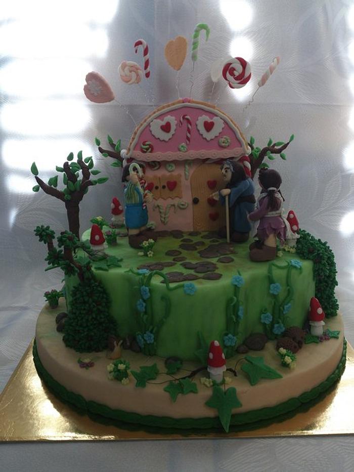 torta Hansel e Gretel