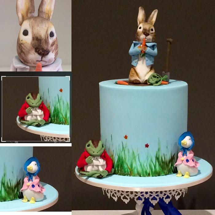 Peter Rabbit & Friends cake