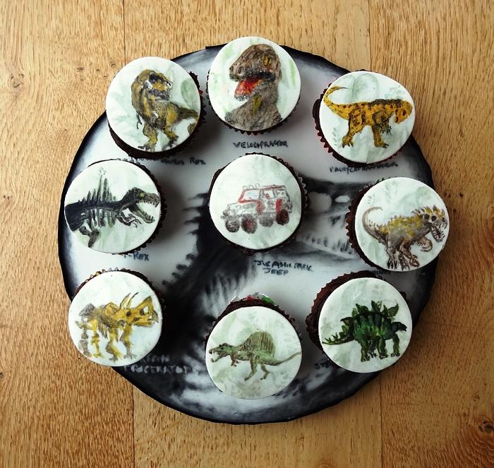 Jurassic Cupcakes