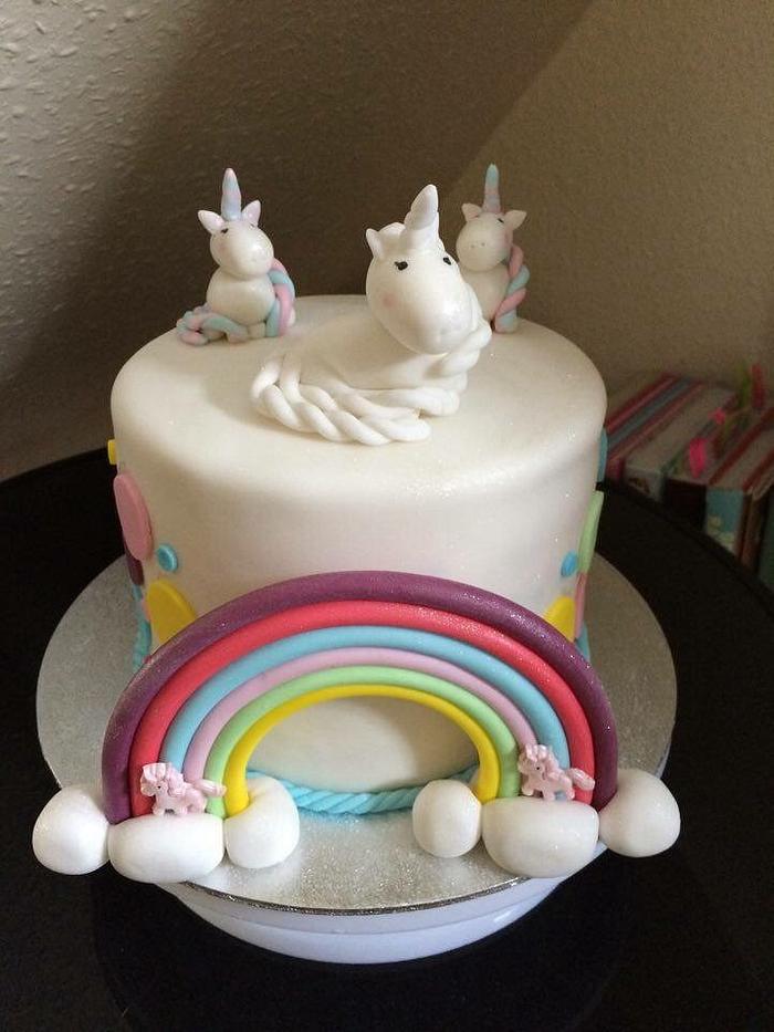 Unicorn cake.