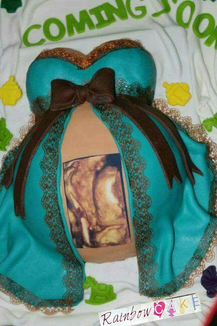 Pregnant cake