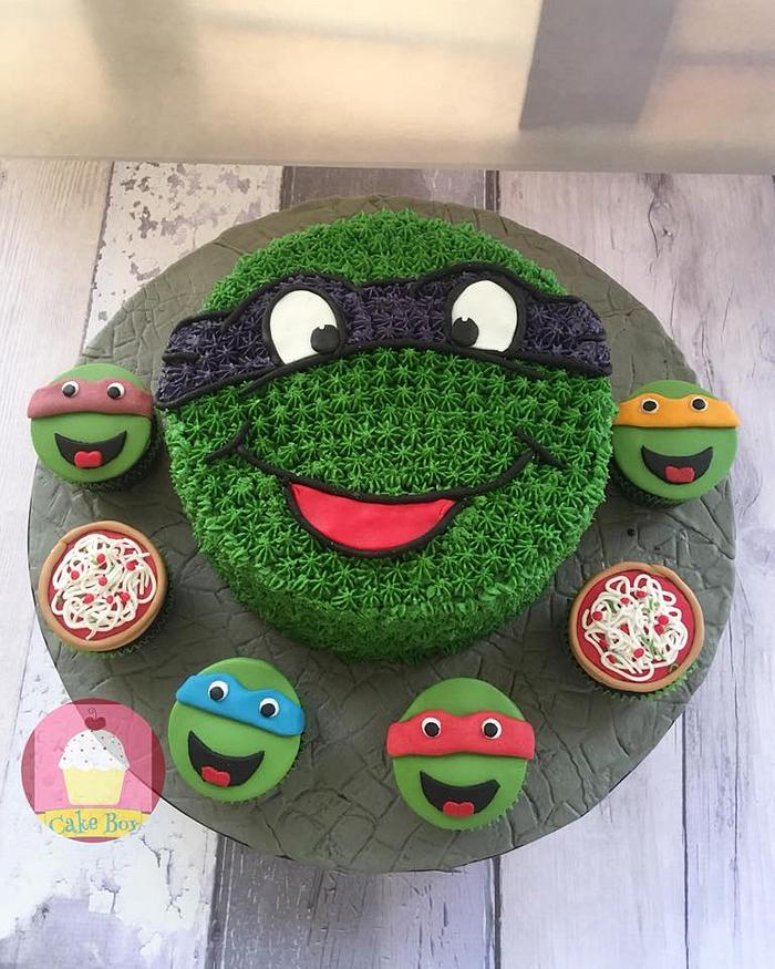  Ninja Turtles Cake