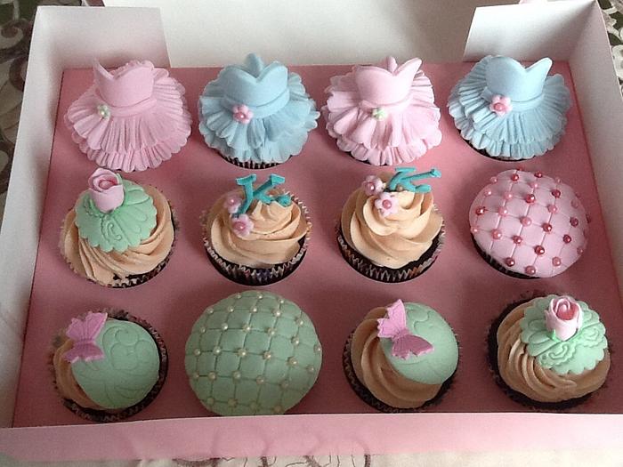 Ballerina cupcakes