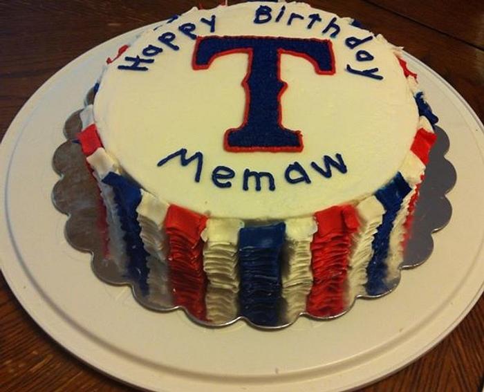 Texas Ranger T Cake