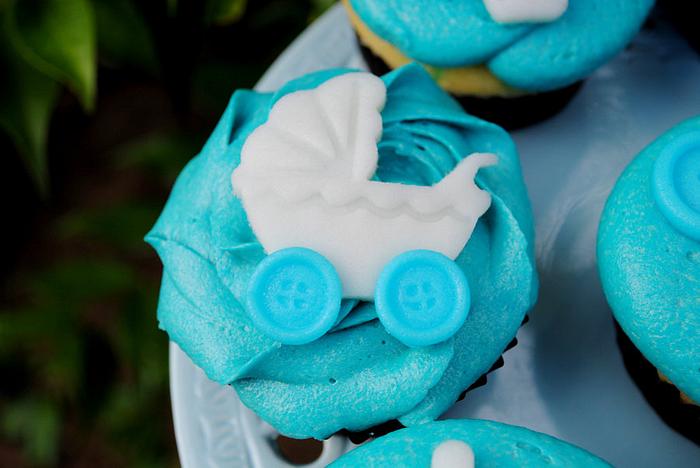 Baby shower Cup cakes