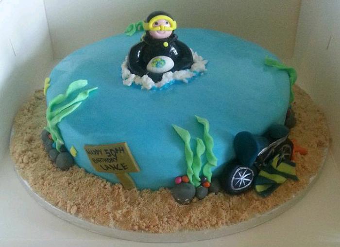 diver cake