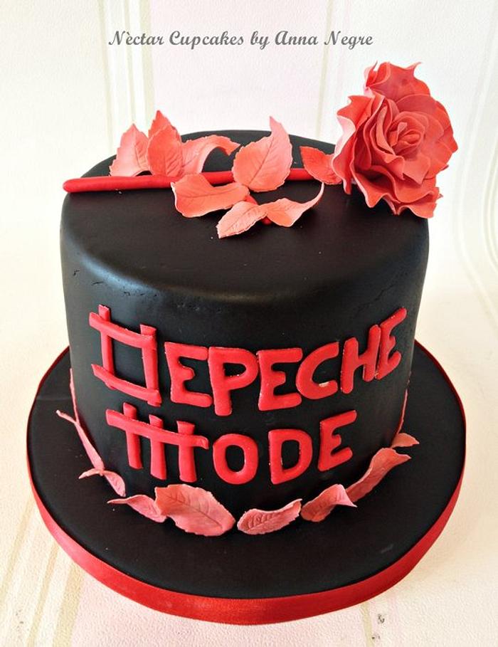 Depeche Mode cake