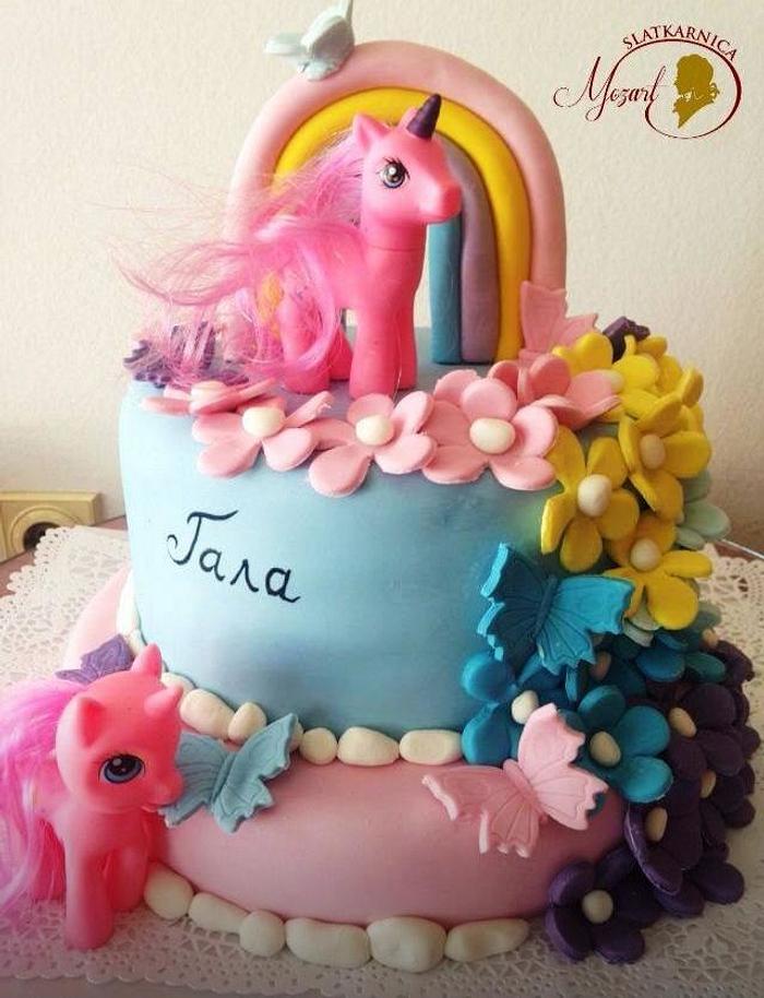 My little pony birthday cake