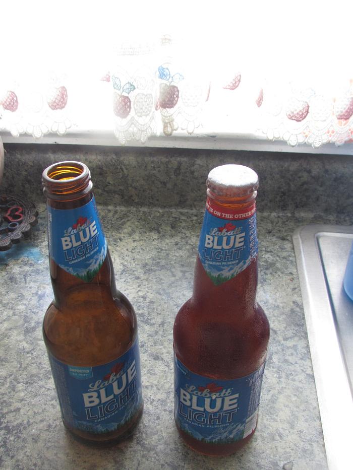 Labatts Blue Sugar Bottle 