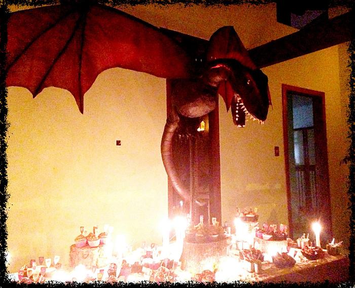 Drogon Cake - GOT themed party