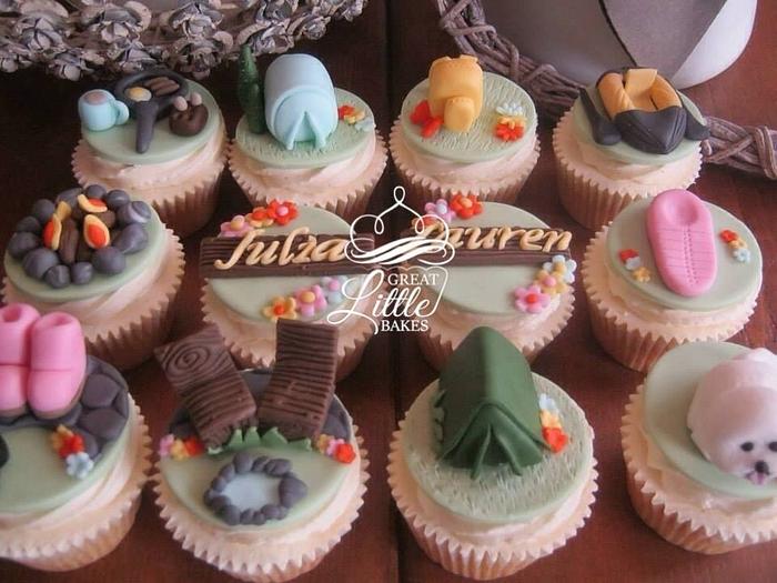 Camping cupcakes