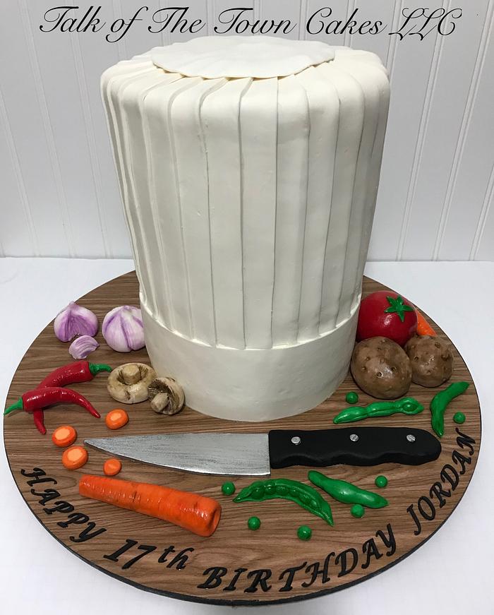 Chef Hat Cake 