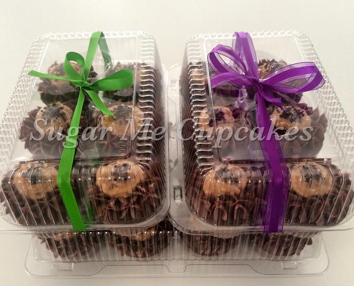 German Chocolate Cupcake gift boxes