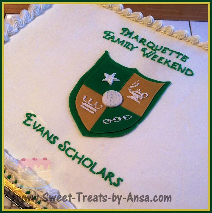 Chick Evans Scholar cake