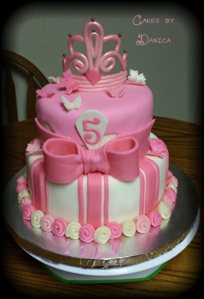 Princess Butterfly Cake