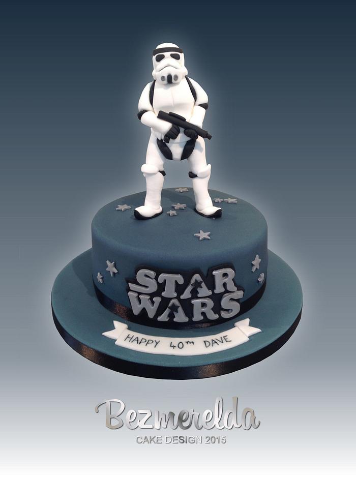 Star Wars Stormtrooper Cake