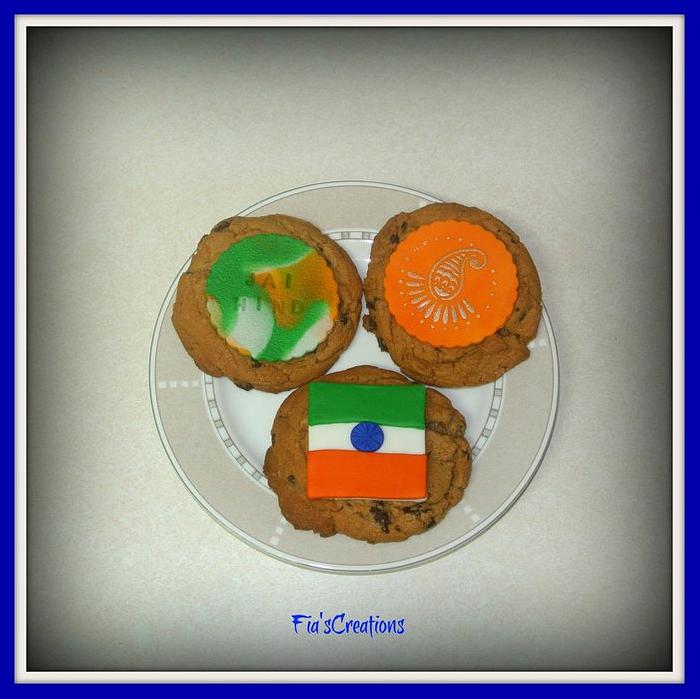India's Independence Day Cookies