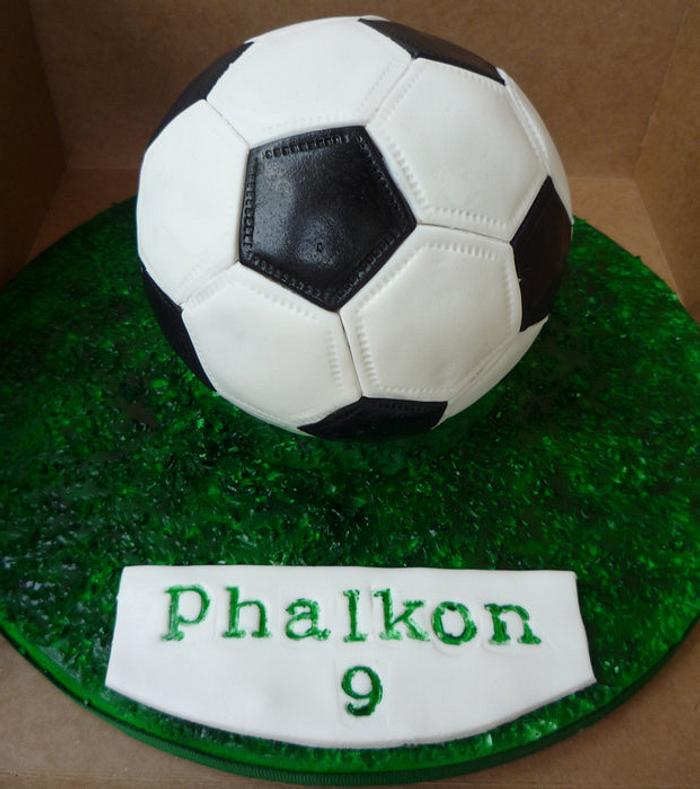 3D Soccer Cake